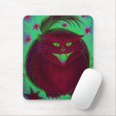 Beängstigendes Rotmousepad Mousepad (Mit Mouse)