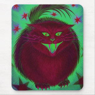 Beängstigendes Rotmousepad Mousepad