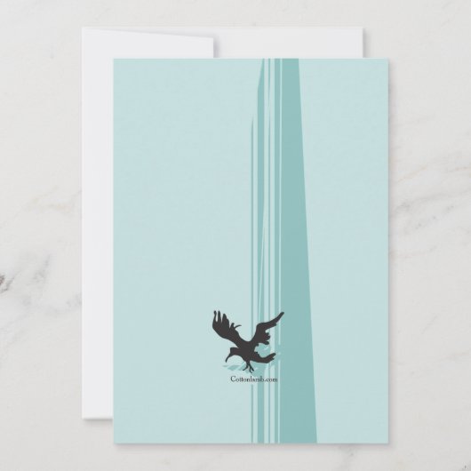 Beängstigendes Scarecrow Halloween-Party Einladung (Rückseite)