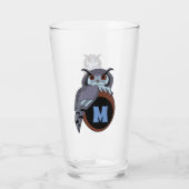 Beängstigendes Schellauge-Monogramm Glas (Rückseite)