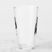 Beängstigendes Schellauge-Monogramm Glas (Links)