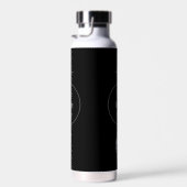 Beängstigendes Schellauge-Monogramm Trinkflasche (Rechts)
