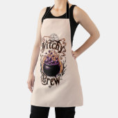 Beängstigendes Script Hexenbrauen Vintage Hallowee Schürze (InSitu)