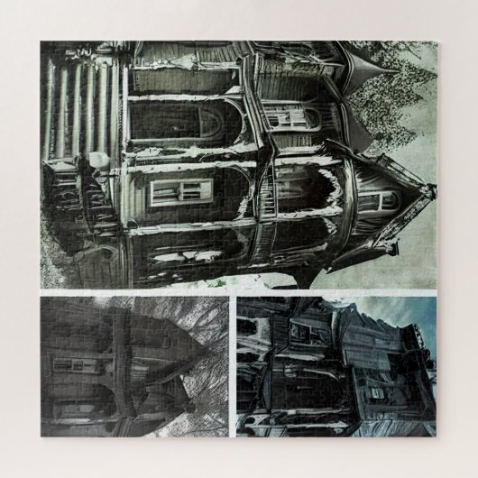 Beängstigendes Set für Spuk Herrenhäuser Puzzle (Horizontal)