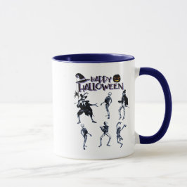 Beängstigendes Skelett-Party Tasse