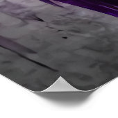 Beängstigendes Skelettmonsterportrait | Art der AI Poster (Ecke)