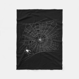 Beängstigendes Spinnennetz - Schwarzes WitwenHallo Fleecedecke