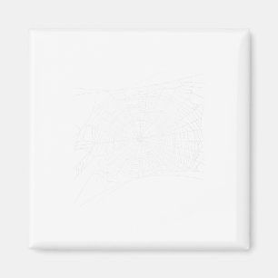 Beängstigendes Spinnennetz - Schwarzes WitwenHallo Magnet