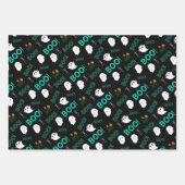 BEÄNGSTIGENDES SPOOKY-HALLOWEEN-MUSTER GESCHENKPAPIER SET (Vorderseite 3)