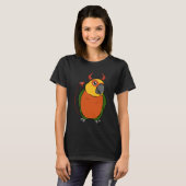 Beängstigendes Teufelskostüm Parrot I Jenday Const T-Shirt (Vorne ganz)