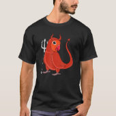 Beängstigendes Teufselkostüm Parrot I Fischers Lov T-Shirt (Vorderseite)