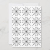 Beängstigendes Time-Halloween-Party Einladung (Rückseite)