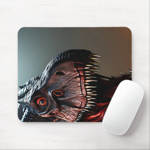 Beängstigendes Tyrannosaurus Rex Gesichtsfeld, Mou Mousepad