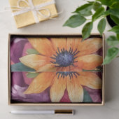 Beängstigendes Vintages Blumenkleid Ephemera Seidenpapier (Geschenk)