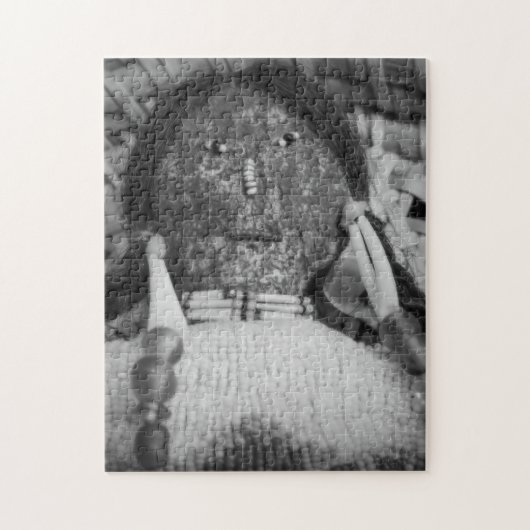 Beängstigendes Voodoo-Puppen-Puzzlespiel Puzzle (Vertikal)