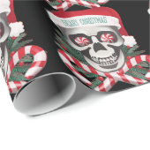 Beängstigendes Weihnachten Geschenkpapier (Rolleneckpunkt)