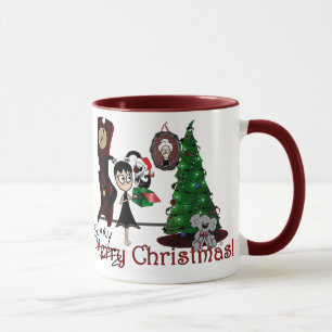 "Beängstigendes Weihnachts" Tasse