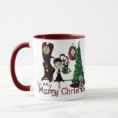 "Beängstigendes Weihnachts" Tasse (Links)