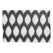 Beängstigendes Weißes Halloween-Ghosts Wasserfarbe Kissenbezug (Vorderseite)