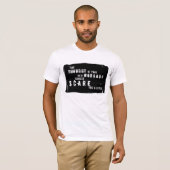 Beängstigendes Workout-Shirt T-Shirt (Vorne ganz)