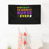 Beängstigendste Nurse überhaupt lustig Halloween C Banner (Insitu)