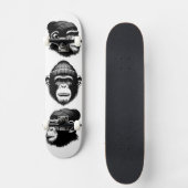 Beanie Chimp Skateboard (Vorderseite)