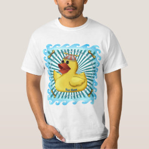 Beanie Hat Rubber Duck Custom T - Shirt