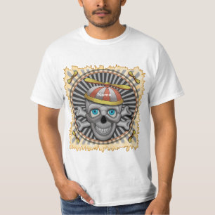 Beanie Hut Schädel T-Shirt