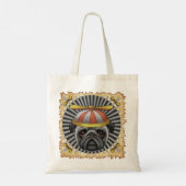 Beanie Mops Tragetasche (Rückseite)