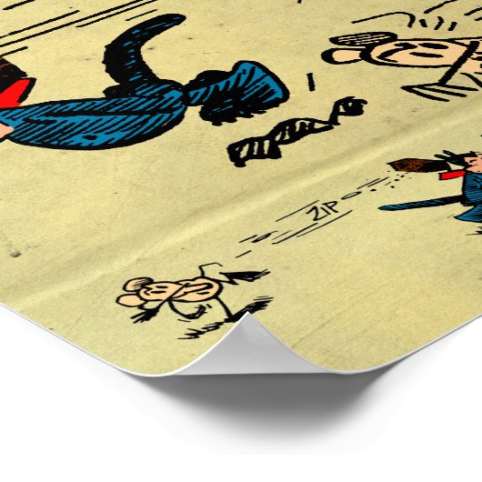 "Beanings we have known" Square Poster (Ecke)