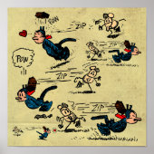 "Beanings we have known" Square Poster (Vorne)