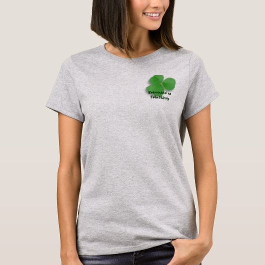 Beannananaz na File Pdraig Happy St Patricks Day T-Shirt (Vorderseite)