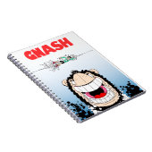 Beano Gnasher "Jaws" Parody-Notebook 📓 Notizblock (Rechte Seite)