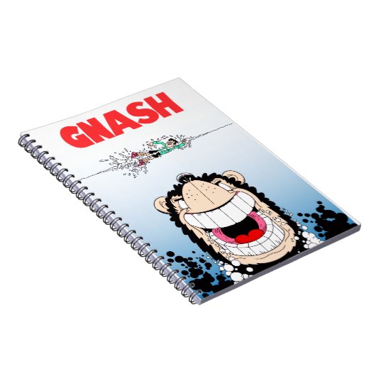 Beano Gnasher "Jaws" Parody-Notebook 📓 Notizblock (Rechte Seite)