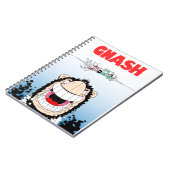 Beano Gnasher "Jaws" Parody-Notebook 📓 Notizblock (Linke Seite)