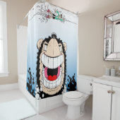 Beano Gnasher Parodie Duschvorhang "Jaws" 🚿 (Beispiel)
