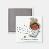 Beans Magnet (Vorderseite/Rückseite)