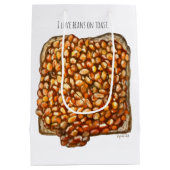 Beans on Toast Mittlere Geschenktüte (Rückseite)