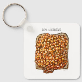 Beans on Toast Schlüsselanhänger