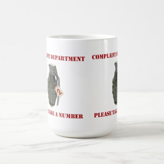 Beanstandungs-Abteilung Kaffeetasse (Mittel)