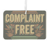 Beanstandungsfrei Autolufterfrischer (Rückseite)