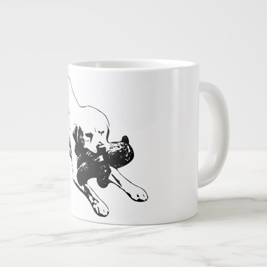 Beantragen des Punktes Jumbo-Tasse (Vorderseite Rechts)