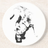 Beantragte Auszeichnung - Labrador Sketch Getränkeuntersetzer (Vorne)