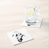 Beantragte Auszeichnung - Labrador Sketch Rechteckiger Pappuntersetzer (Vor Ort)