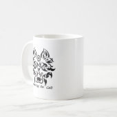 Beantworten des Anrufs Kaffeetasse (Vorderseite Links)