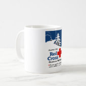 Beantworten Sie das Kreuz-WeihnachtsAppell Kaffeetasse (Vorderseite Links)