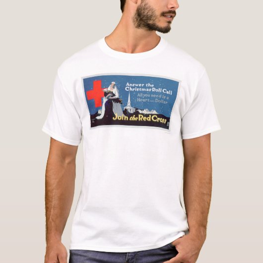 Beantworten Sie das WeihnachtsAppell (US00214) T-Shirt (Vorderseite)