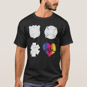 Beantworter-Impuls-Herz-Liebe Orlandos erste T-Shirt