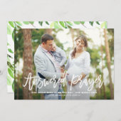 Beantwortete Ankündigung der Schwangerschaft (Vorne/Hinten)