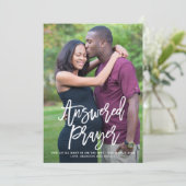 Beantwortete Ankündigung der Schwangerschaft in Br (Stehend Vorderseite)